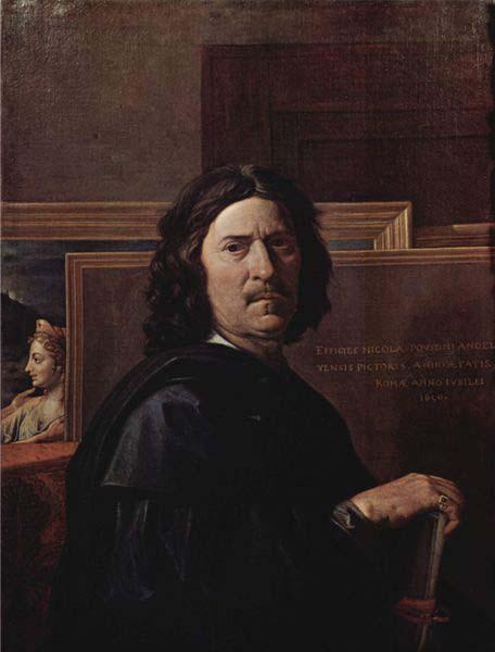 Nicolas Poussin Self-Portrait by Nicolas Poussin Sweden oil painting art